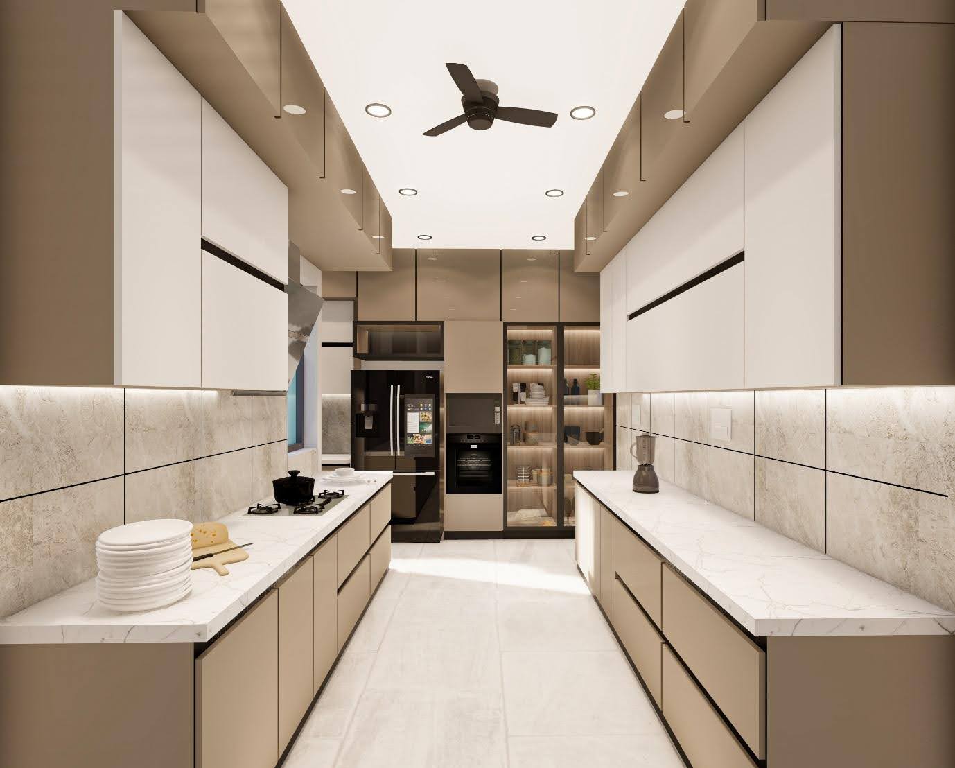 Kitchen cooking area